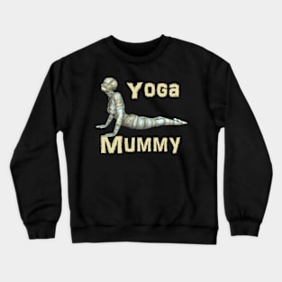 Yoga Mummy Cobra Pose Crewneck Sweatshirt